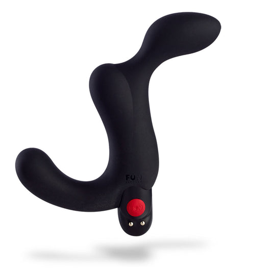 Fun Factory Duke Prostate Vibrator Black - Red Garter