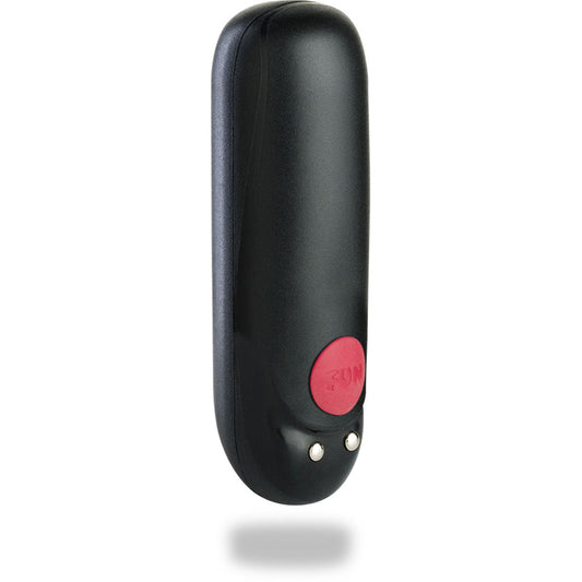 Fun Factory Massage Bullet Vibrator Black - Red Garter