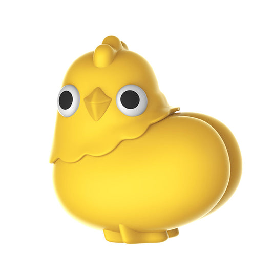 Emojibator Chickie Emoji Vibrator & Suction - Red Garter