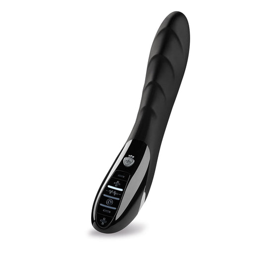 Mystim Sizzling Simon E-Stim Vibrator - Red Garter