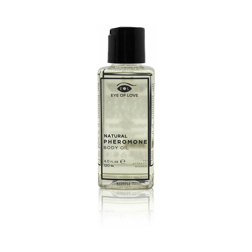 Eye of Love Attract Her Natural Pheromone Body Oil 4 oz. - Red Garter