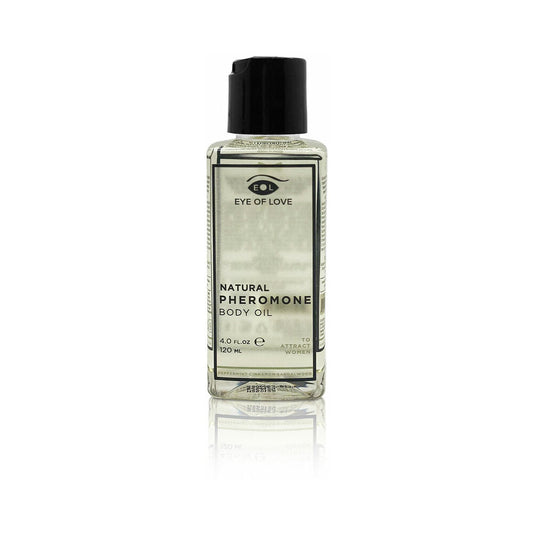 Eye of Love Attract Her Natural Pheromone Body Oil 4 oz. - Red Garter