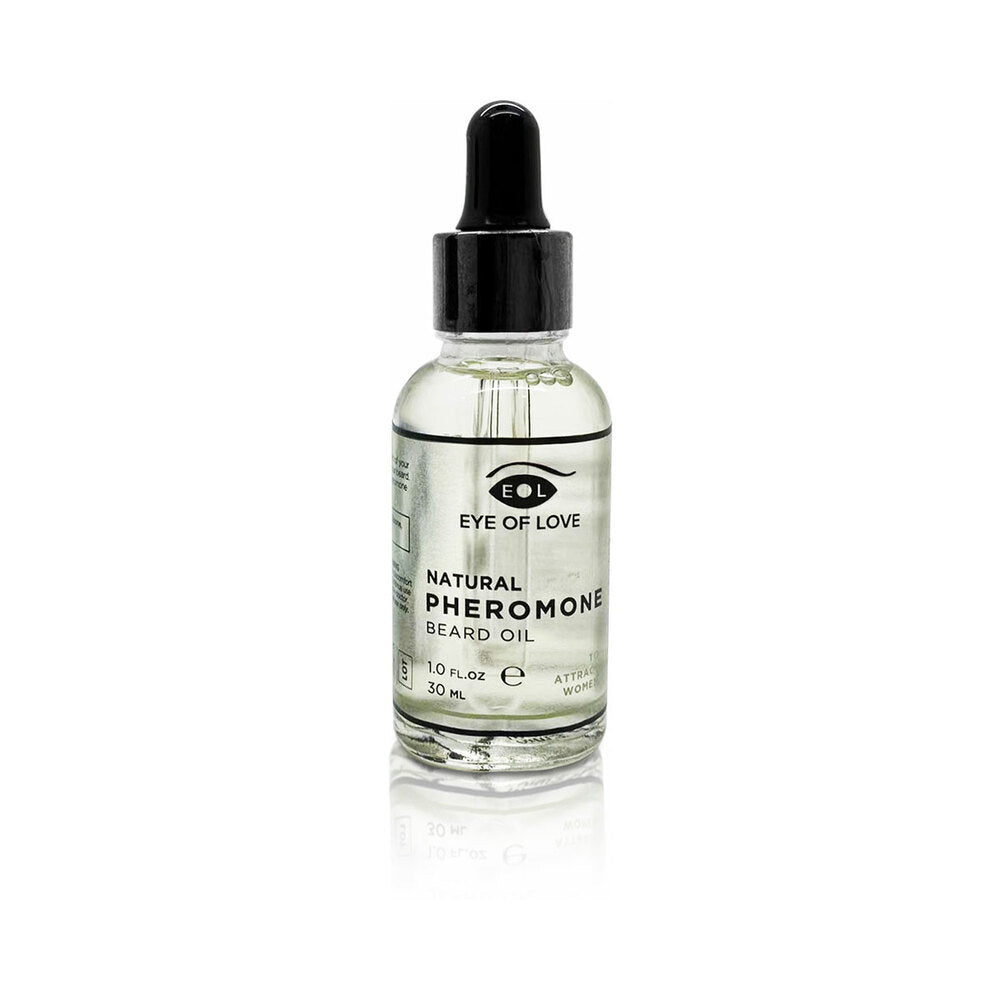 Eye of Love Attract Her Natural Pheromone Beard Oil 1 oz. - Red Garter