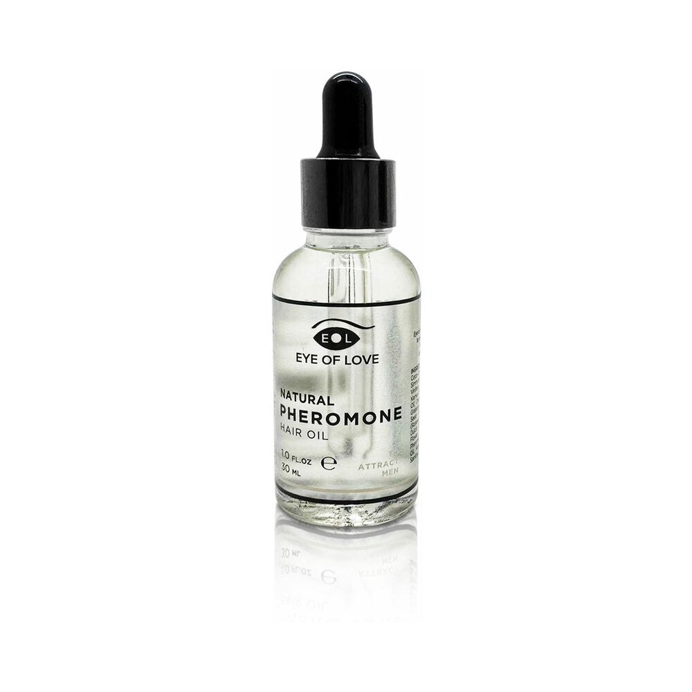Eye of Love Attract Him Natural Pheromone Hair Oil 1 oz. - Red Garter