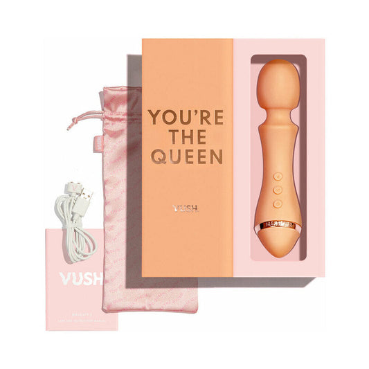 VUSH Majesty 2 Wand Vibrator - Red Garter