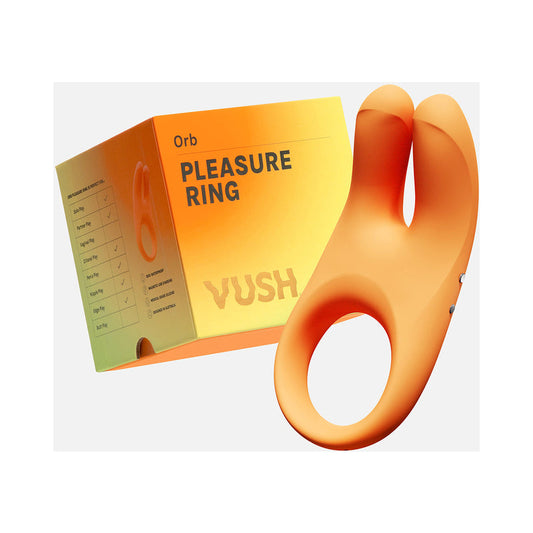 VUSH Orb Pleasure Ring - Red Garter