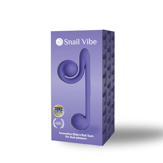 Snail Vibe Purple - Red Garter
