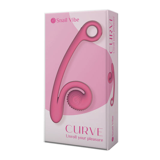 Snail Vibe Curve Pink - Red Garter