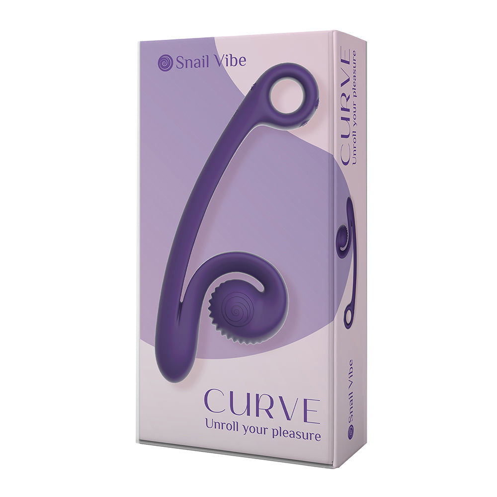 Snail Vibe Curve Purple - Red Garter
