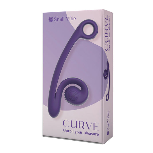 Snail Vibe Curve Purple - Red Garter