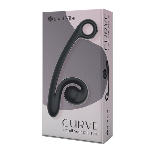 Snail Vibe Curve Black - Red Garter