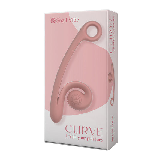 Snail Vibe Curve Peach - Red Garter